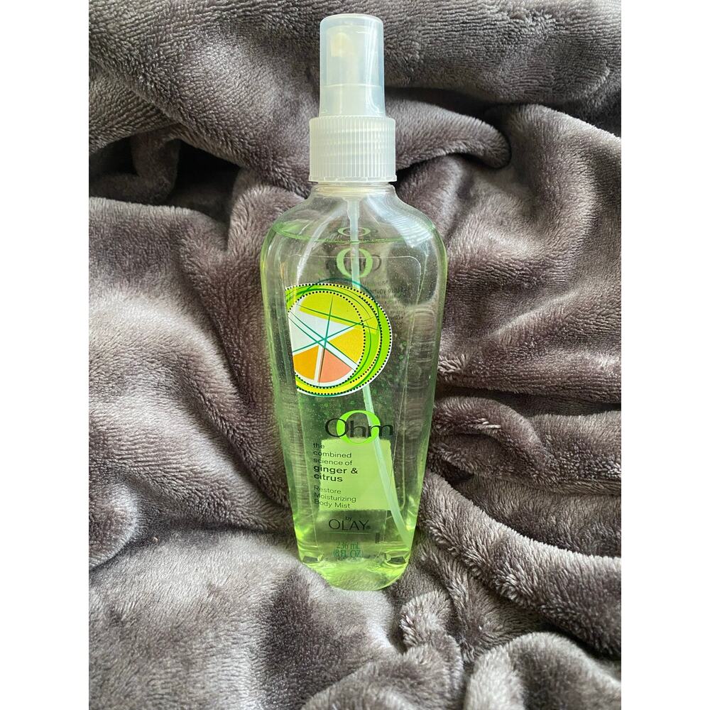 Olay Ohm | Citrus & Ginger Restore Moisture Body Mist | 8 oz NOS | Discontinued